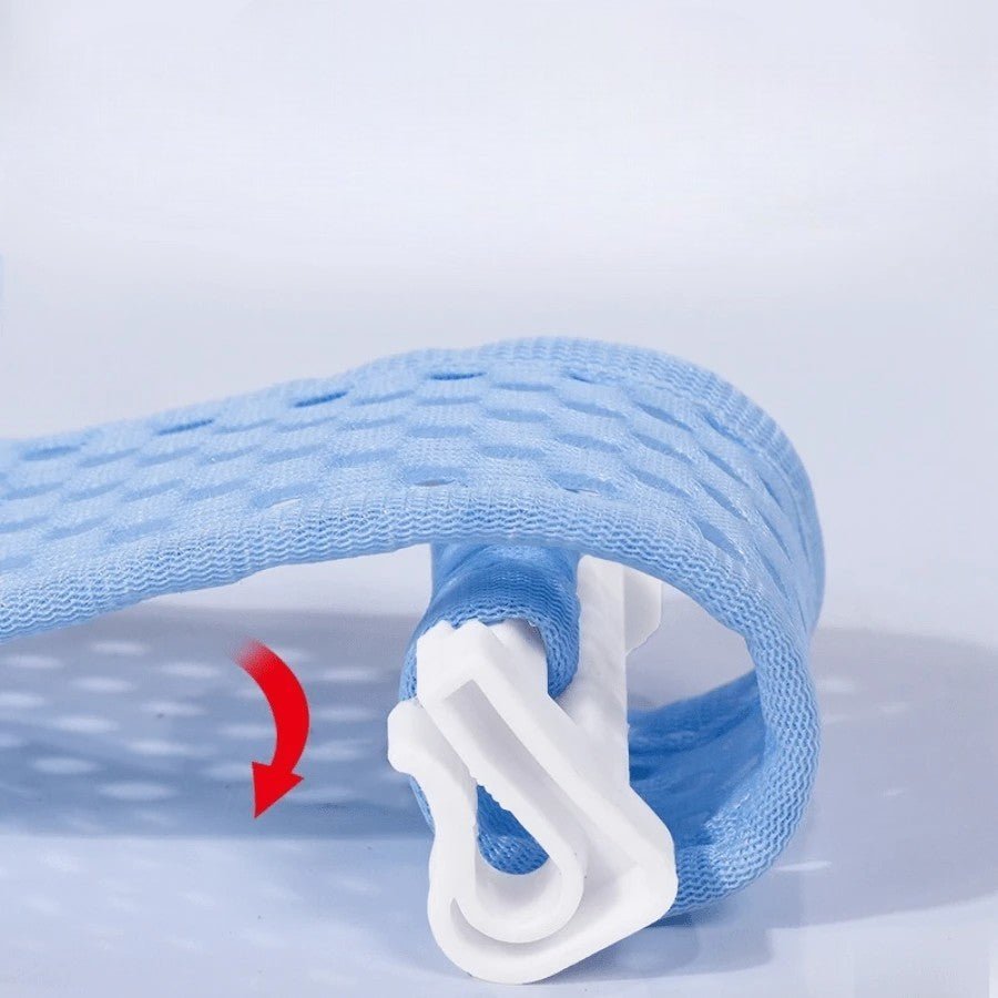 Transat de Bain Bébé - BabyBathMeshSupport™ - Bleu
