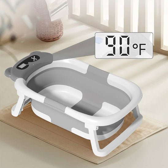 baignoire bébé avec thermométre integré