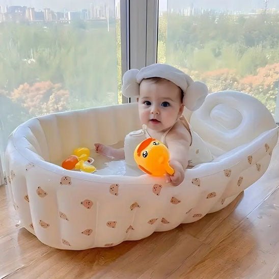 baignoire bébé gonflable pratique