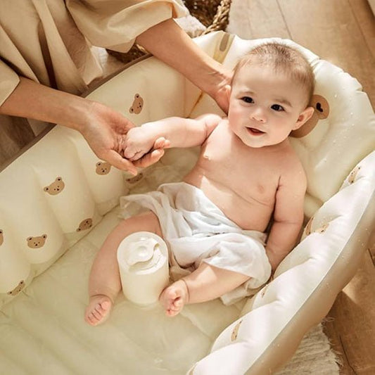 baignoire bébé gonflable géniale