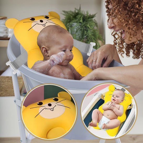 Siege de bain bebe | Hamster Jaune